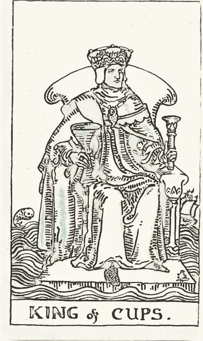 King of Cups tarot card