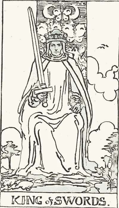 King of Swords tarot card