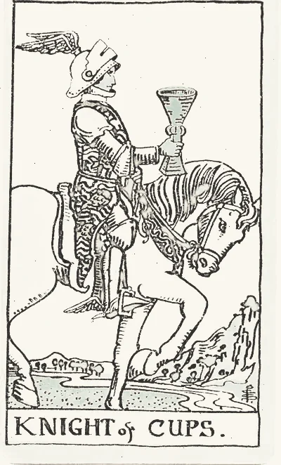 Knight of Cups tarot card
