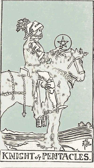 Knight of Pentacles tarot card