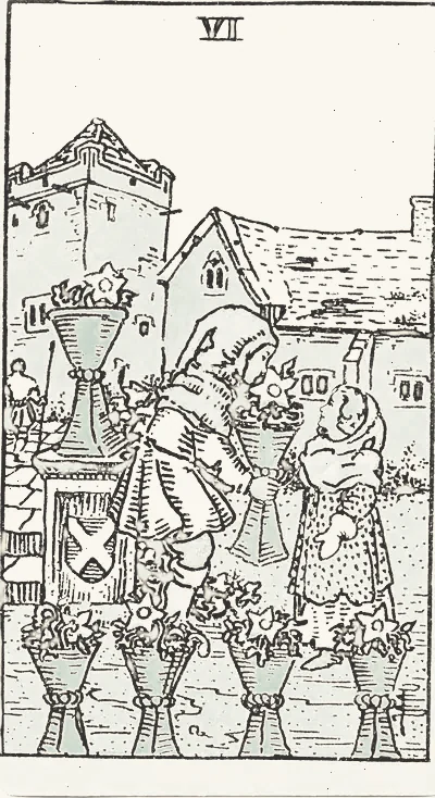 Six of Cups tarot card