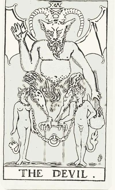 The Devil tarot card