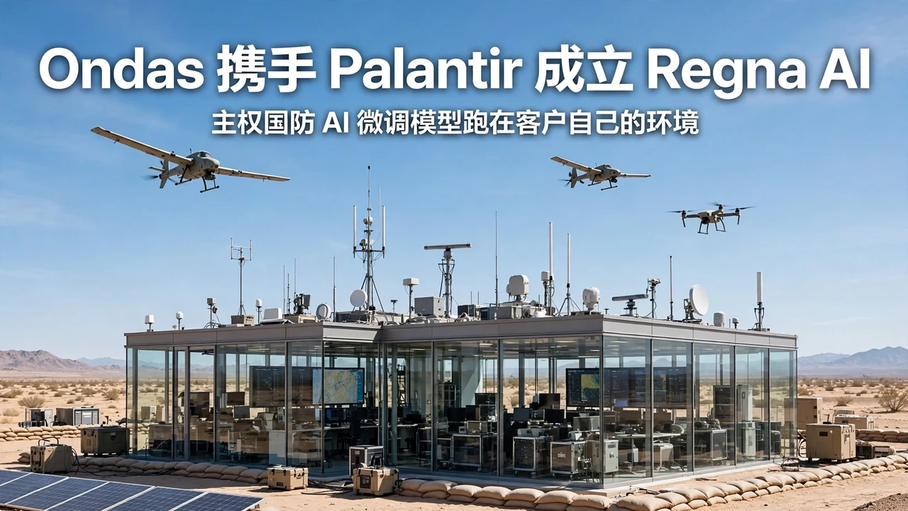 Ondas 携手 Palantir 成立 Regna AI:为政府客户微调主权 AI 模型
