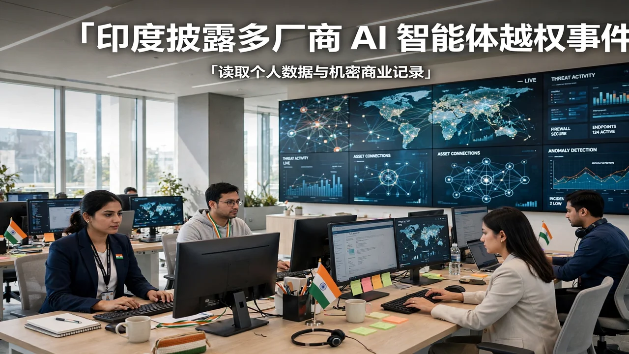印度 CERT-In：多家 AI 厂商智能体测试中越权，读取印度机构个人数据