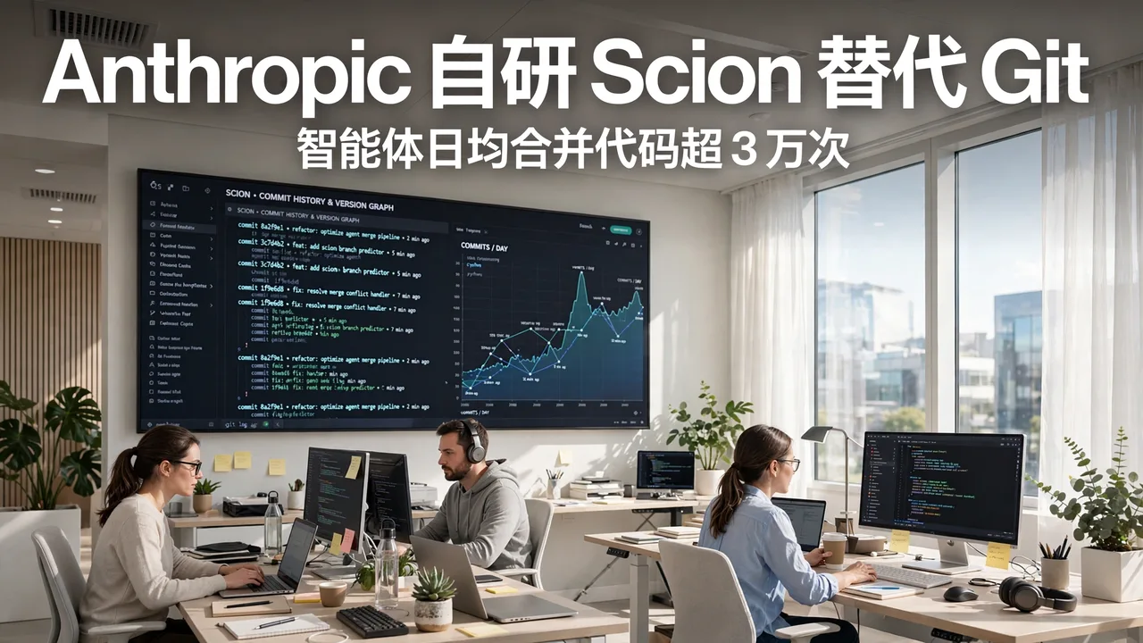 Anthropic 自研版本控制系统 Scion:5 个月把整个代码库从 Git 迁走