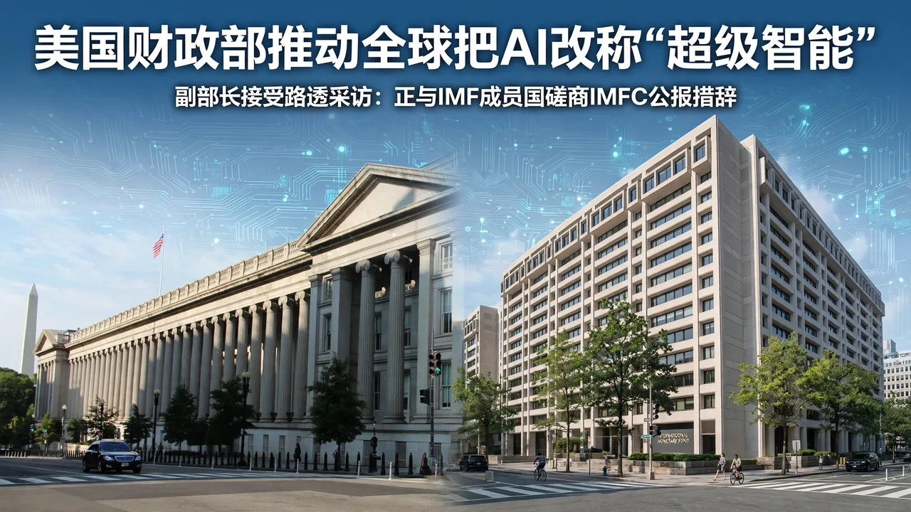 美国财政部推动全球把 AI 改称「超级智能」
