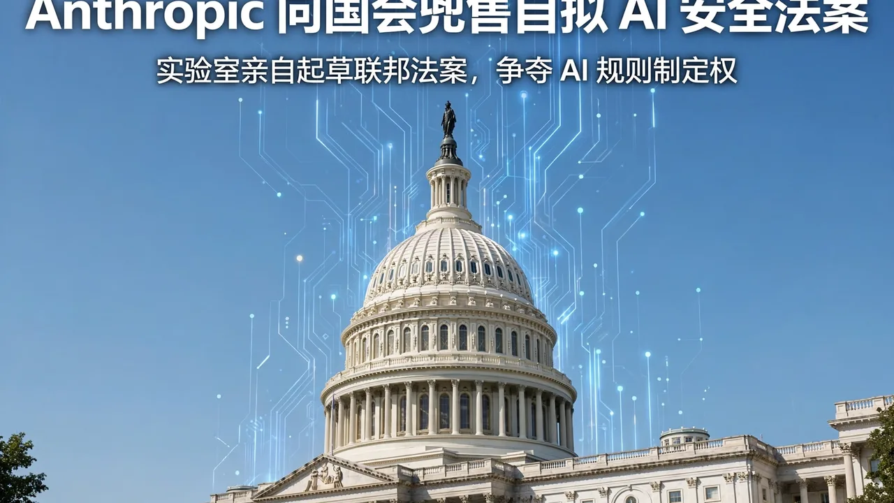 Anthropic 自拟 AI 安全法案草案