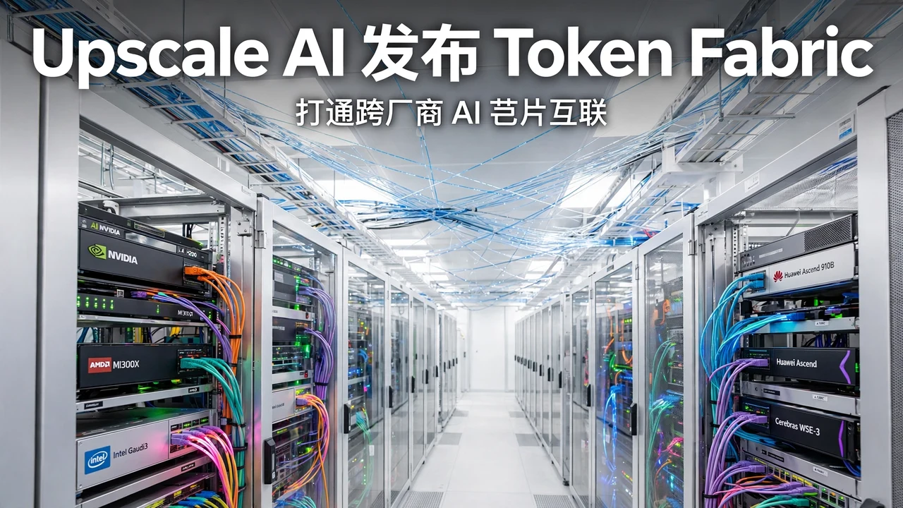 英伟达加持的 Upscale AI 发布 Token Fabric:打通跨厂商 AI 芯片互联