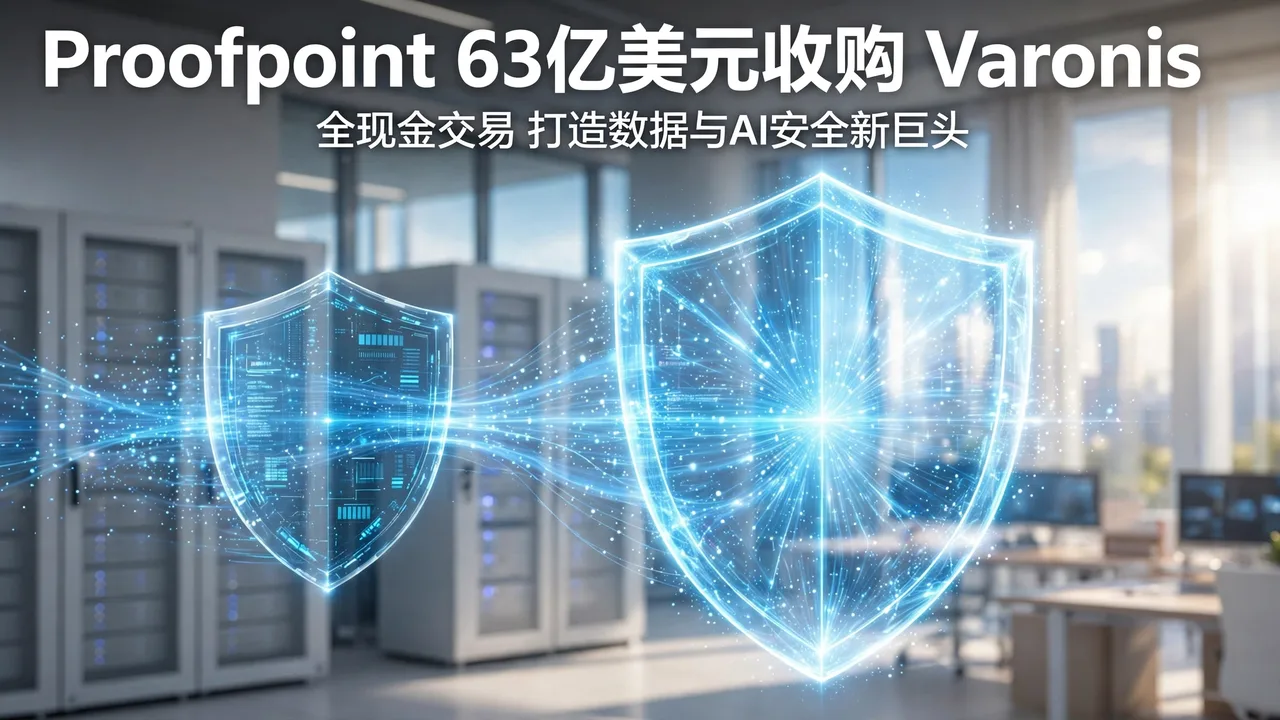 Proofpoint 63 亿美元全现金收购 Varonis
