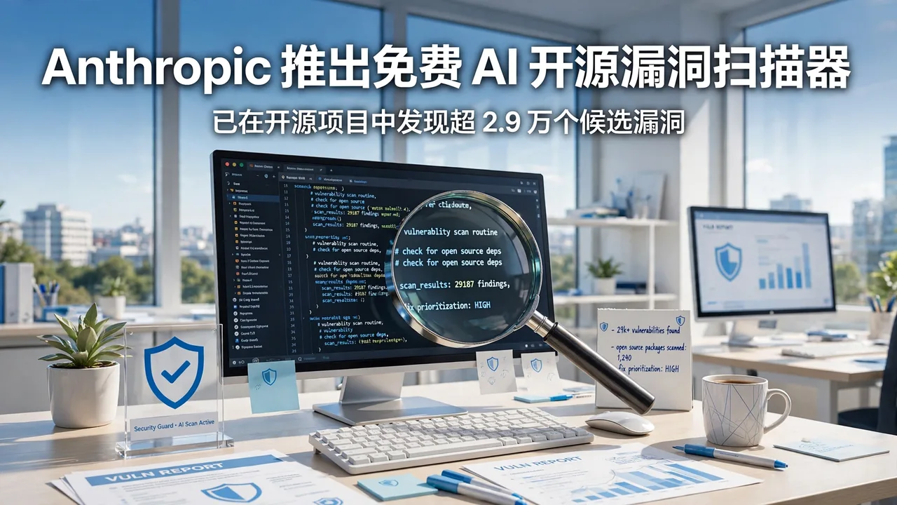 Anthropic Launches Free AI-Powered OSS Scanner for Open-Source Projects