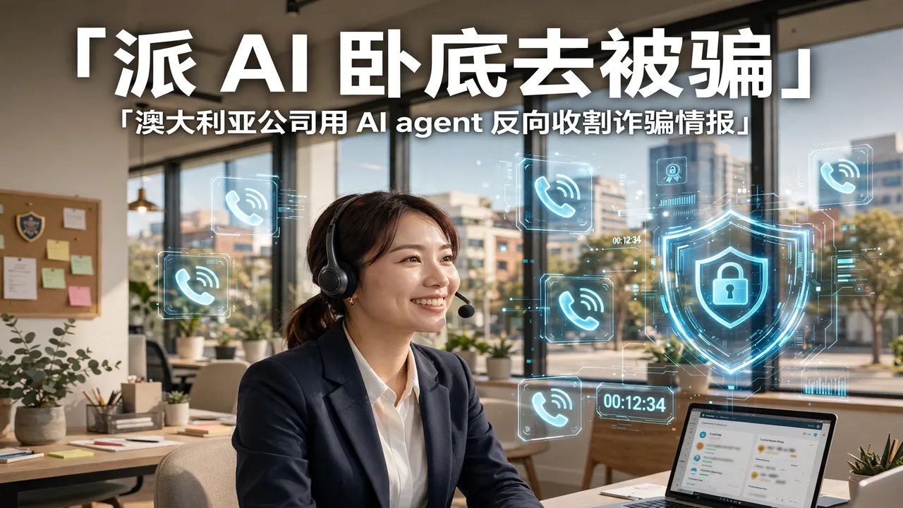 澳大利亚 Apate:派数千个 AI agent「卧底」反杀诈骗团伙