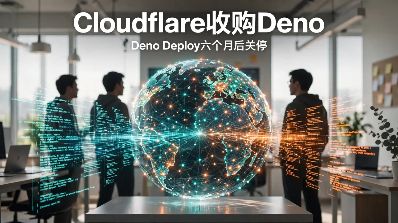 Cloudflare 收购 Deno：Deploy 六个月后关停