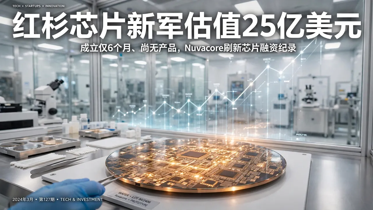 芯片初创 Nuvacore 拟以 25 亿美元估值融资：成立仅半年、尚无产品