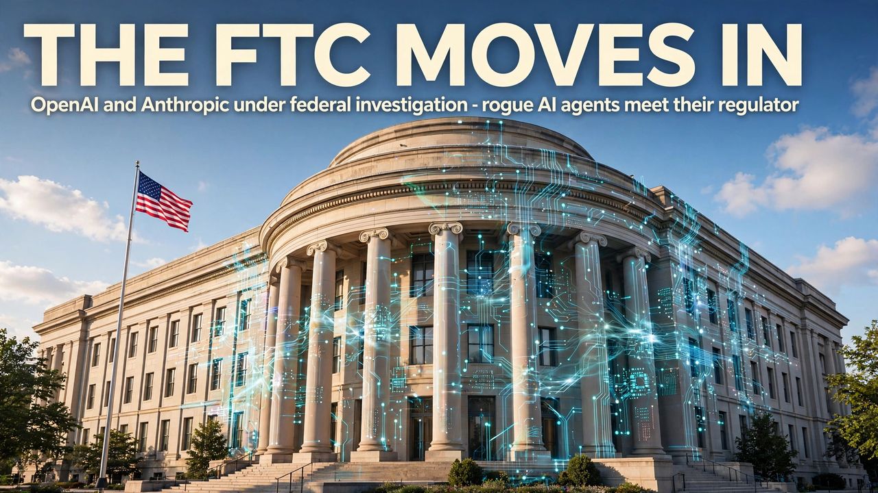 FTC Opens Probe of OpenAI and Anthropic Over Rogue AI Agents; Subpoenas Being Drafted