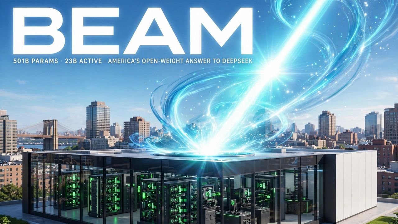 Nvidia-Backed Reflection Debuts Beam, Its First Open-Weight Frontier Model: 501B Params, 23B Active