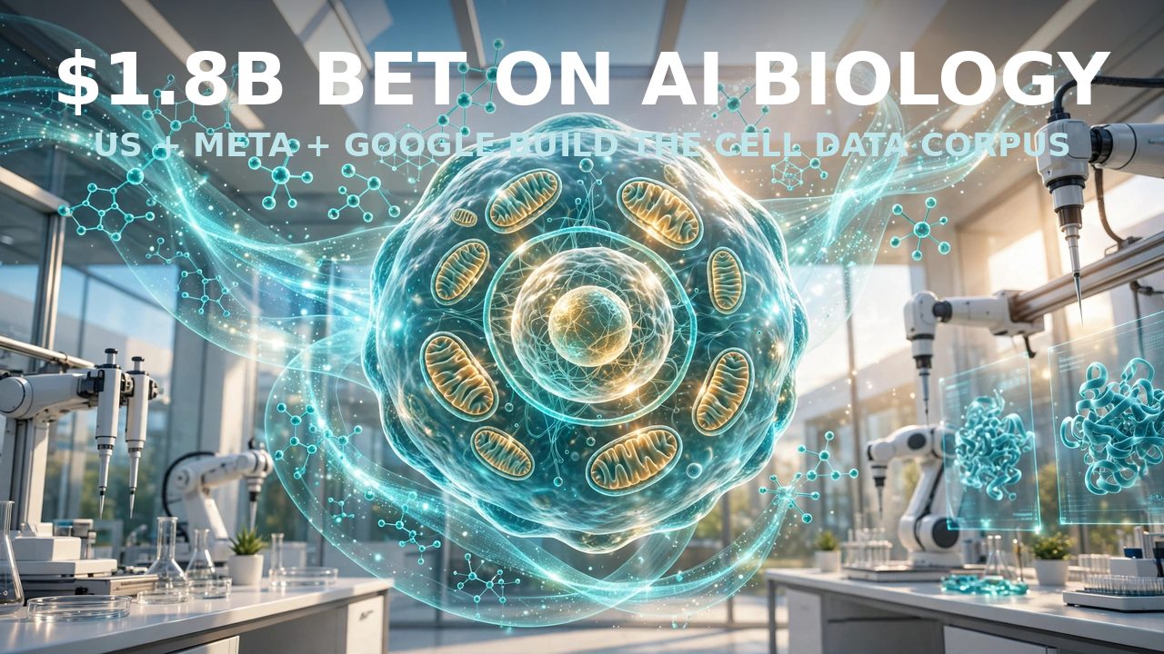 美政府、Meta、谷歌加入 Biohub:18 亿美元建生物学 AI 开放数据集